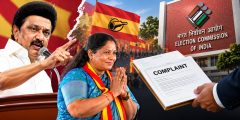 ஸ்டாலின் மீது உருவ கேலி செய்ததாக குற்றச்சாட்டு